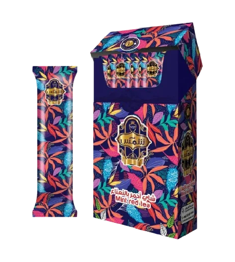 شاي احمر بالنعناع